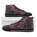 High-Top Canvas Shoes Japanese samurai Fantasy Art