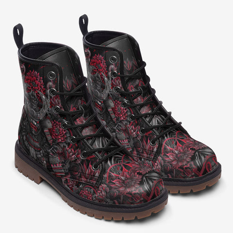 Leather Boots Japanese samurai Fantasy Art