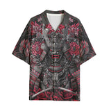 Hawaiian Shirt Japanese samurai Fantasy Art