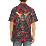 Hawaiian Shirt Japanese Samurai Collage