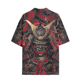 Hawaiian Shirt Japanese Samurai Collage