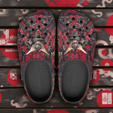 Classic Clogs Japanese Samurai Collage
