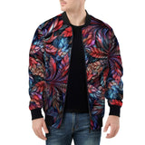 Bomber Jacket Stained Glass Fractal Design