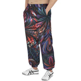 Men's Sweatpants Stained Glass Fractal Design