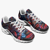 Air Cushion Sneakers Stained Glass Fractal Design