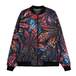 Bomber Jacket Stained Glass Fractal Design