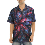 Hawaiian Shirt Neon Flower Colorful Leaves