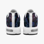 Air Cushion Sneakers Neon Flower Colorful Leaves