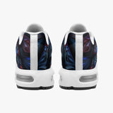 Air Cushion Sneakers Neon Flower Colorful Leaves