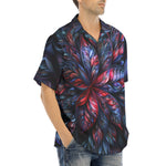 Hawaiian Shirt Neon Flower Colorful Leaves