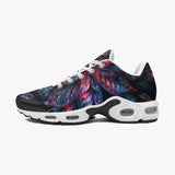 Air Cushion Sneakers Neon Flower Colorful Leaves
