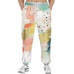 Men's Sweatpants Colorful Paint Splashes