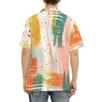 Hawaiian Shirt Colorful Paint Splashes