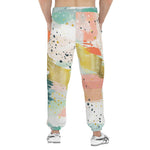 Men's Sweatpants Colorful Paint Splashes