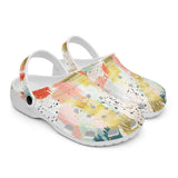 Classic Clogs Colorful Paint Splashes