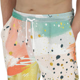 Men's Sweatpants Colorful Paint Splashes