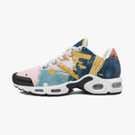 Air Cushion Sneakers Colorful Paint Splashes