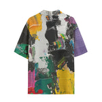 Hawaiian Shirt Colorful Paint Splashes