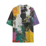 Hawaiian Shirt Colorful Paint Splashes
