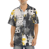 Hawaiian Shirt Urban Grunge Modern Art
