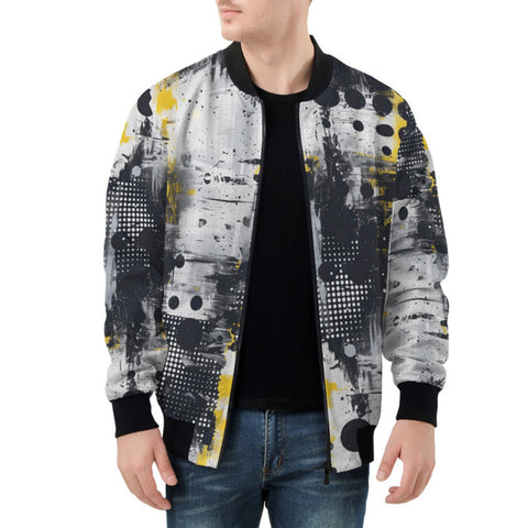 Bomber Jacket Urban Grunge Modern Art