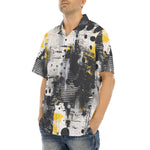 Hawaiian Shirt Urban Grunge Modern Art