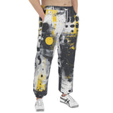 Men's Sweatpants Urban Grunge Modern Art