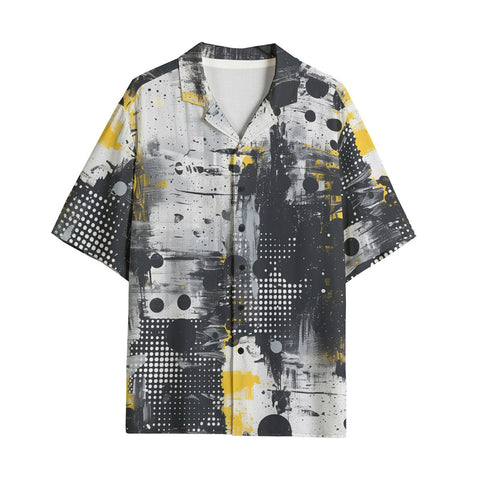 Hawaiian Shirt Urban Grunge Modern Art