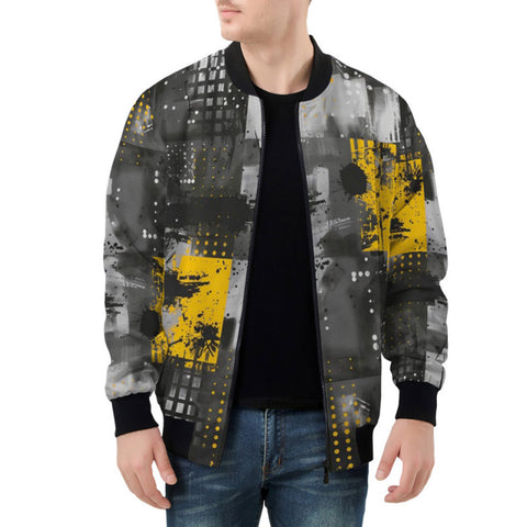 Bomber Jacket Urban Grunge Modern Art