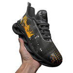 Sports Mesh Sneakers Urban Grunge Modern Art