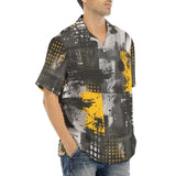 Hawaiian Shirt Urban Grunge Modern Art