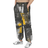 Men's Sweatpants Urban Grunge Modern Art