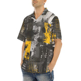 Hawaiian Shirt Urban Grunge Modern Art