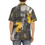 Hawaiian Shirt Urban Grunge Modern Art
