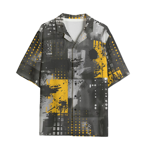 Hawaiian Shirt Urban Grunge Modern Art