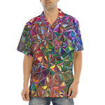 Hawaiian Shirt Crystal Prismatic Mosaic