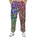 Men's Sweatpants Crystal Prismatic Mosaic