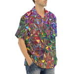 Hawaiian Shirt Crystal Prismatic Mosaic
