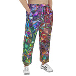 Men's Sweatpants Crystal Prismatic Mosaic