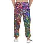 Men's Sweatpants Crystal Prismatic Mosaic