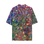 Hawaiian Shirt Crystal Prismatic Mosaic