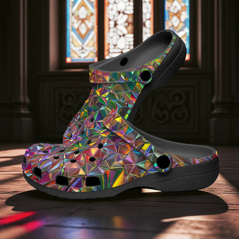 Classic Clogs Crystal Prismatic Mosaic