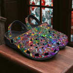 Classic Clogs Crystal Prismatic Mosaic