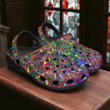 Classic Clogs Crystal Prismatic Mosaic