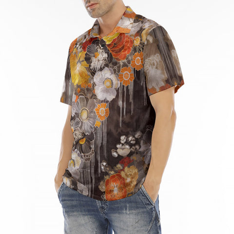 Men's Polo Shirt Colorful Floral Patterns
