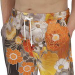 Men's Sweatpants Colorful Floral Patterns