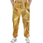 Men's Sweatpants Golden Polygons