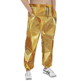 Men's Sweatpants Golden Polygons