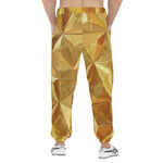 Men's Sweatpants Golden Polygons