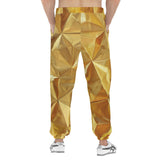 Men's Sweatpants Golden Polygons